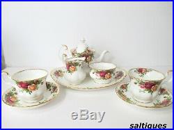 Royal Albert Old Country Roses 1962 Teapot Cream Sugar Teacup Saucer Cups Plate