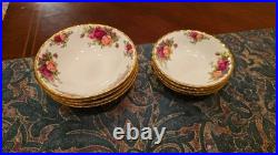 Royal Albert Old Country Roses 1962 Vintage England Bone China 73 Pieces