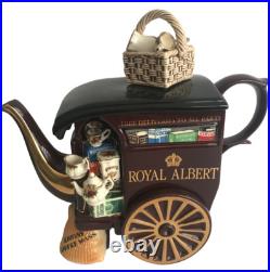 Royal Albert Old Country Roses 1996 Large Heavy Cardew Tea Merchants Teapot Rare