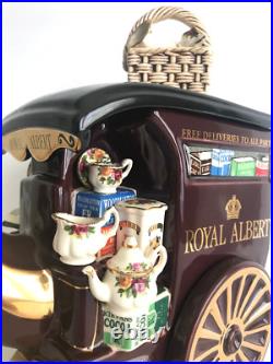 Royal Albert Old Country Roses 1996 Large Heavy Cardew Tea Merchants Teapot Rare