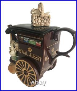 Royal Albert Old Country Roses 1996 Large Heavy Cardew Tea Merchants Teapot Rare
