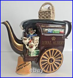 Royal Albert Old Country Roses 1996 Large Heavy Cardew Tea Merchants Teapot Rare