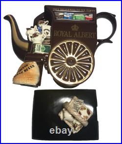 Royal Albert Old Country Roses 1996 Large Heavy Cardew Tea Merchants Teapot Rare