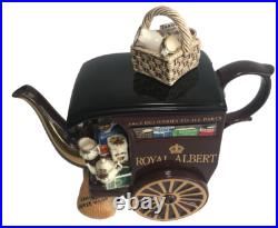 Royal Albert Old Country Roses 1996 Large Heavy Cardew Tea Merchants Teapot Rare