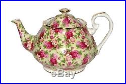 Royal Albert Old Country Roses 1999 Chintz Collection 9 Piece Tea Set NEW BOX