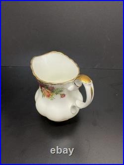 Royal Albert Old Country Roses 19pc Bone China Tea Coffee Set Vases Gold Trim