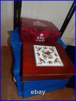 Royal Albert Old Country Roses @2006 Wooden Tea Chest #28832700 NIB