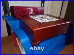 Royal Albert Old Country Roses @2006 Wooden Tea Chest #28832700 NIB