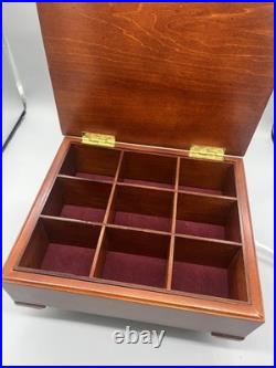 Royal Albert Old Country Roses @2006 Wooden Tea Chest with Box