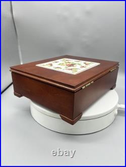 Royal Albert Old Country Roses @2006 Wooden Tea Chest with Box
