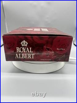 Royal Albert Old Country Roses @2006 Wooden Tea Chest with Box