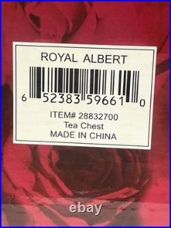 Royal Albert Old Country Roses @2006 Wooden Tea Chest with Box