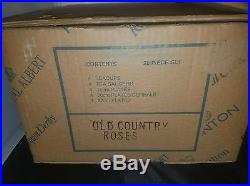 Royal Albert Old Country Roses 20 Pc Place Setting Bone China England withBox 1962