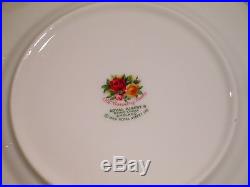 Royal Albert Old Country Roses 20 Pc Set England Back Stamp