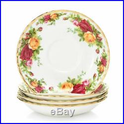 Royal Albert Old Country Roses 20-Piece 22K Gold Accented Bone China Set