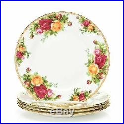 Royal Albert Old Country Roses 20-Piece 22K Gold Accented China Dinnerware Set