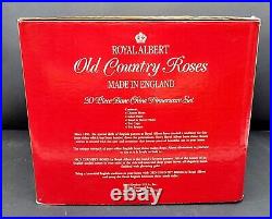 Royal Albert Old Country Roses 20 Piece Bone China Dinnerware Set England T42