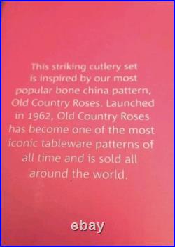 Royal Albert Old Country Roses 20 Piece Cutlery Set As New Condition