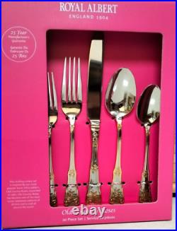 Royal Albert Old Country Roses 20 Piece Cutlery Set in New Condition