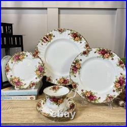 Royal Albert Old Country Roses 20 Piece Place Setting Bone China England