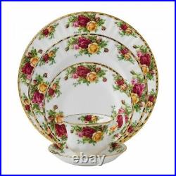 Royal Albert Old Country Roses 20 Piece Set, 4 Five Piece Place Setting
