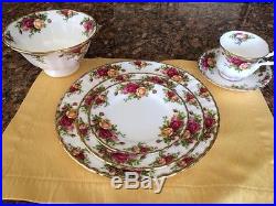 Royal Albert Old Country Roses 20 pc (4 5-pc place settings)NIB 2 sets available
