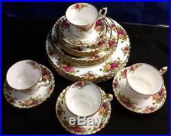 Royal Albert Old Country Roses 20 pieces place setting for 4
