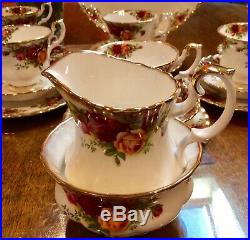 Royal Albert Old Country Roses 21 Pieces Tea Set New In Original Box England