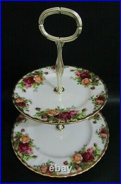 Royal Albert Old Country Roses 22 Piece Tea Set Excellent