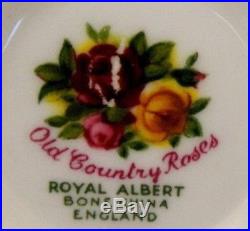 Royal Albert Old Country Roses 22 Piece Tea Set Made in England