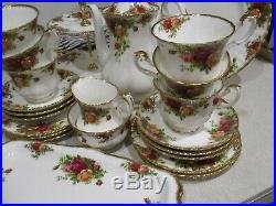 Royal Albert Old Country Roses 23 Piece Beverage Set Mint Condition 2nd Quality