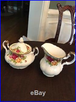Royal Albert Old Country Roses 25 5pps + 11 additional pieces