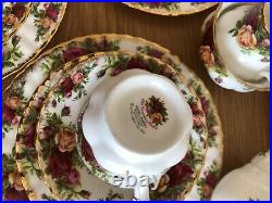 Royal Albert Old Country Roses 29 Piece Tea Set