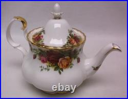 Royal Albert Old Country Roses 2 Cup Mini Teapot Creamer and Sugar Bowl