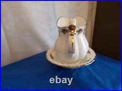 Royal Albert Old Country Roses 2-PC Side Table Basin Bowl & Water Pitcher Set