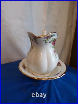 Royal Albert Old Country Roses 2-PC Side Table Basin Bowl & Water Pitcher Set