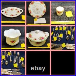 Royal Albert Old Country Roses 2-pc Covered Vegetable Bowl. Pristine Condition Royal Albert Old Country Roses 2-pc Covered Vegetable Bowl. Pristine Condition