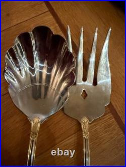 Royal Albert Old Country Roses 2-piece buffet serving set