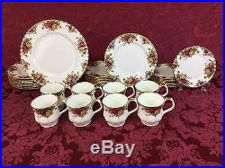 Royal Albert Old Country Roses 32-Piece Set for EIGHT