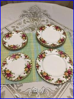 Royal Albert Old Country Roses 35 pc. Dining Service Set for 4 (Used)