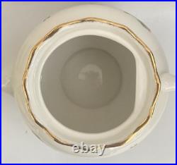 Royal Albert Old Country Roses 3D Rose Bouquet Butterfly Gold Trim Teapot