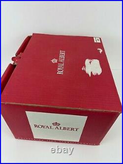 Royal Albert Old Country Roses 3-Piece Tea Set Tea Pot, Sugar, & Creamer NEW