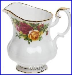 Royal Albert Old Country Roses 3-Piece Tea Set, Whit/Floral