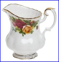 Royal Albert Old Country Roses 3-Piece Teapot Cup Creamer Tea Set England