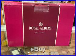 Royal Albert Old Country Roses 3-Piece Teapot Cup Creamer Tea Set NEW $400
