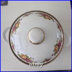 Royal Albert Old Country Roses 3 Qt Casserole Pot Prinz Enamel NEW