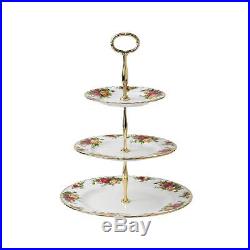 Royal Albert Old Country Roses 3-Tier Cake Stand CAKE STAND THREE-TIER