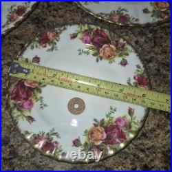 Royal Albert Old Country Roses 3-Tiered Serving Tray Cake Snack (DP, SP, BB)
