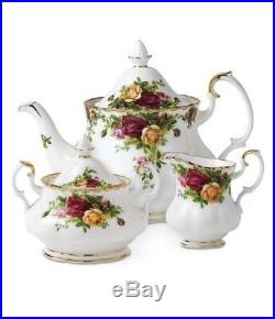 Royal Albert Old Country Roses 3pc Tea Set