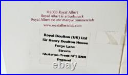 Royal Albert Old Country Roses 3pc Tea Set 2003 NEW OLD Teapot, Sugar, Creamer